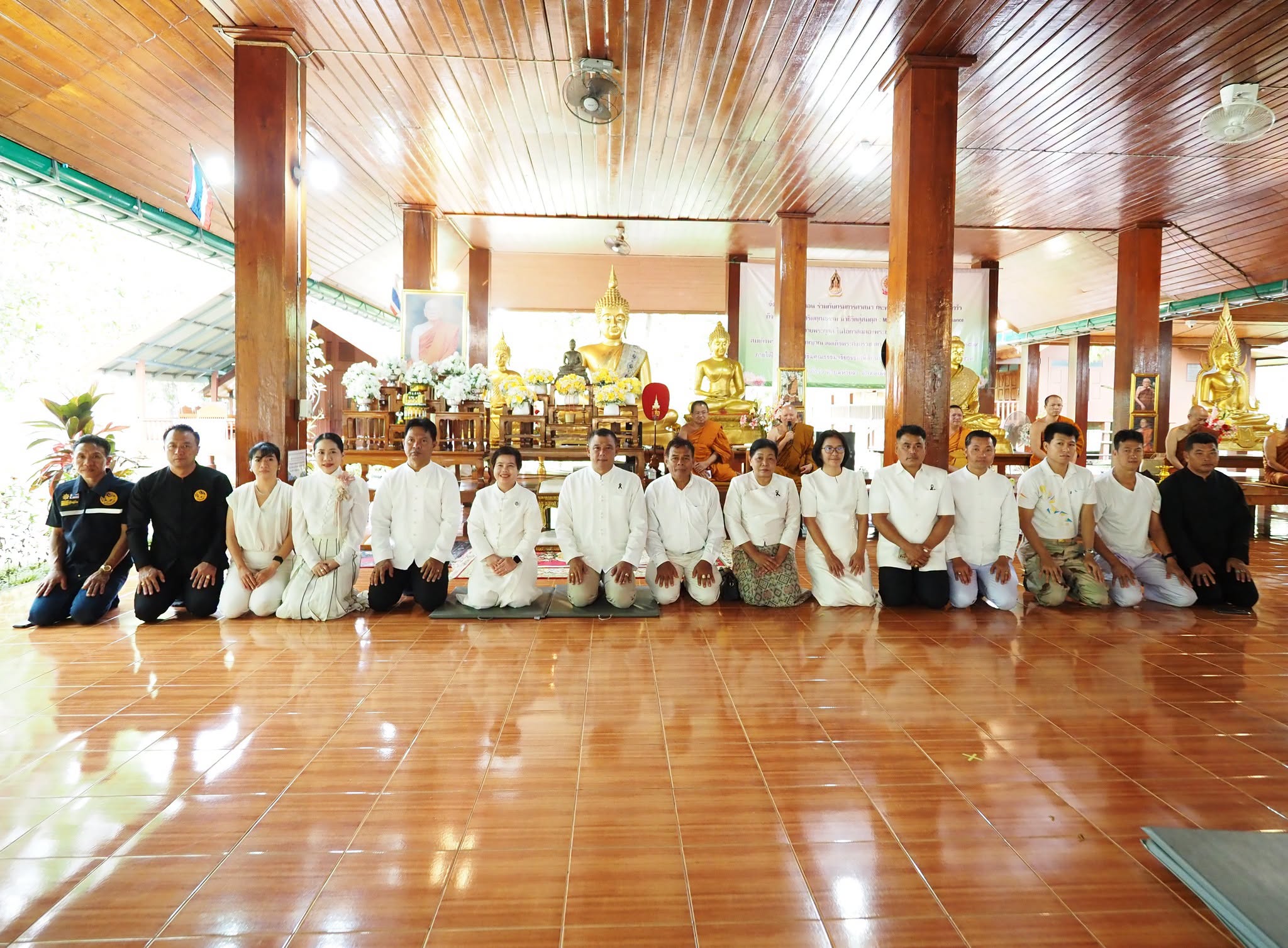  พช.แม่ฮ่องสอน ร่วมกิจกรรม “สมาธิเสริมคุณธรรม นำชีวิตสู่สมดุล” ถวายพระกุศล เนื่องในโอกาสฉลองพระชนมายุ 99 พรรษา สมเด็จพระสังฆราช